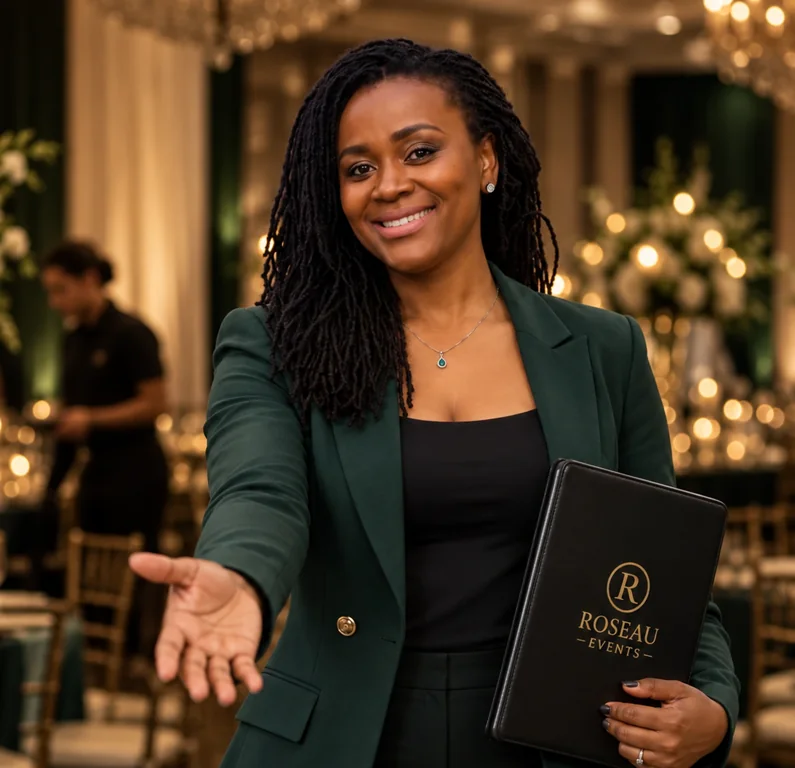 Angelyns Roseau, founder of Roseau Events Planning